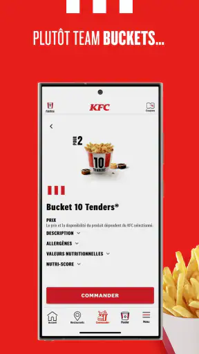 KFC France : Poulet & Burger screenshot
