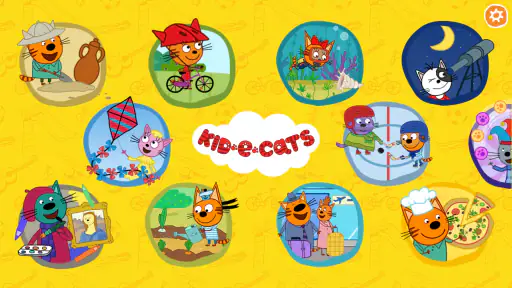 Kid-E-Cats. Jeux éducatifs screenshot