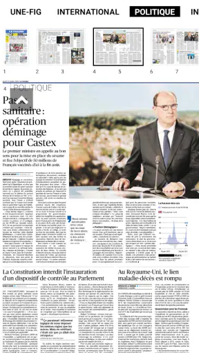 Kiosque Figaro: Journal screenshot