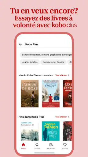 Kobo Books | lire partout screenshot