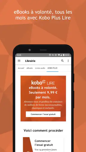Kobo by Fnac screenshot
