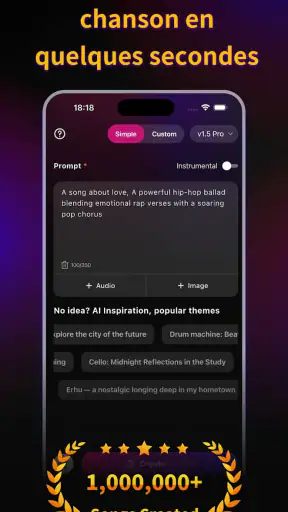 KP - Générateur de musique IA screenshot