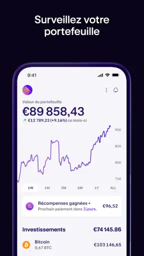 Kraken: Acheter des cryptos screenshot