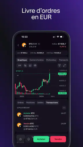 Kraken Pro: Trading de crypto screenshot