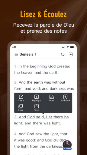 La Bible, Bible LSG + Audio screenshot