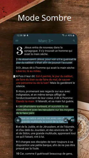 La Bible Louis Segond Français screenshot