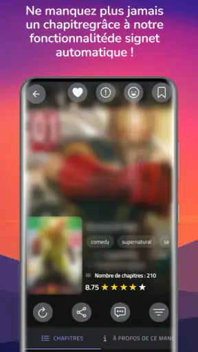 La bibliothèque de manga (Fr) screenshot