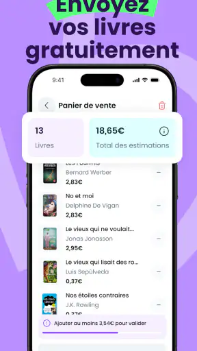 La Bourse aux Livres - Vendre screenshot