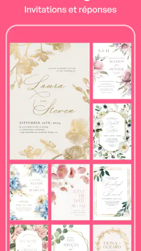 La Carte d'Invitation parfaite screenshot