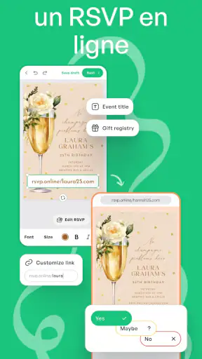 La Carte d'Invitation parfaite screenshot