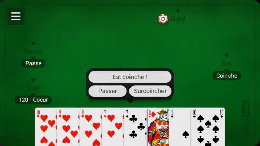 La Coinche / Belote Contrée screenshot
