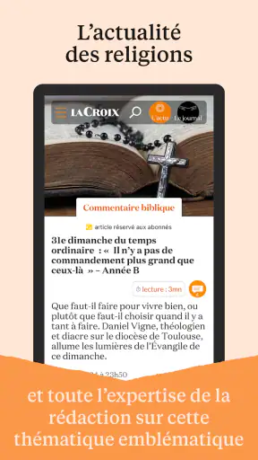 La Croix, Actualités et infos screenshot