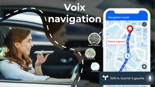 La navigation Carte Direction screenshot