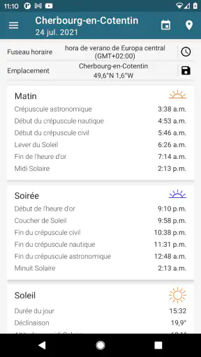 La position du soleil Pro screenshot