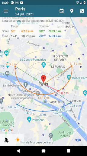La position du soleil Pro screenshot