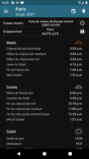 La position du soleil Pro screenshot