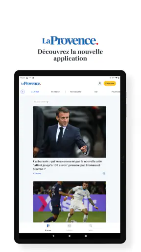 La Provence : l'actu en direct screenshot
