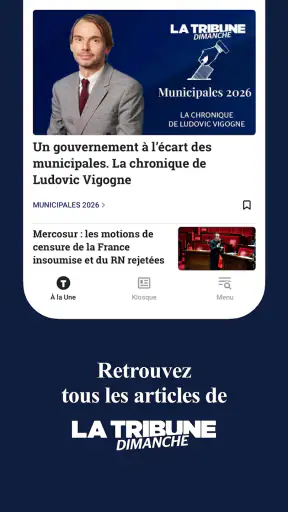 La Tribune screenshot