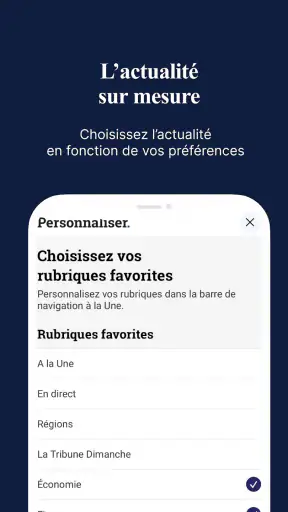 La Tribune screenshot
