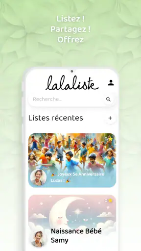 Lalaliste - Liste de Noël screenshot