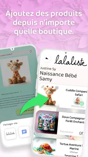 Lalaliste - Liste de Noël screenshot