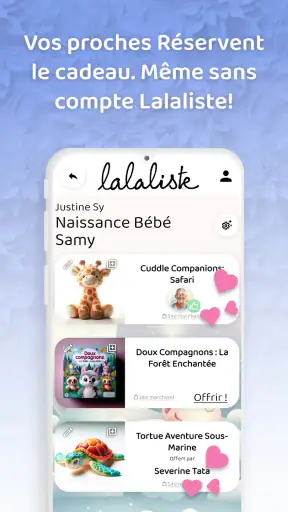 Lalaliste - Liste de Noël screenshot