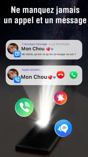 Lampe Torche - LED Flash Alert screenshot