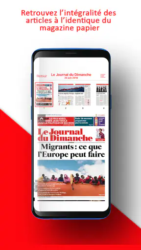 L'ancienne app Le JDD screenshot