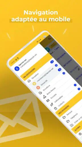 Laposte.net – Votre boîte mail screenshot