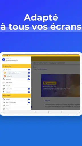 Laposte.net – Votre boîte mail screenshot