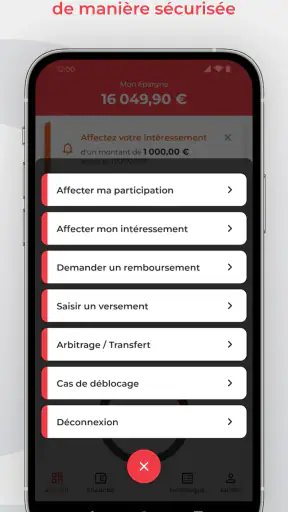 L'appli ESALIA screenshot