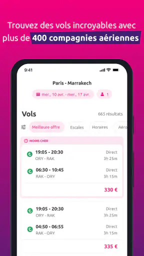 lastminute.com - Voyage et vol screenshot