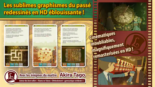 Layton : destin perdu HD screenshot