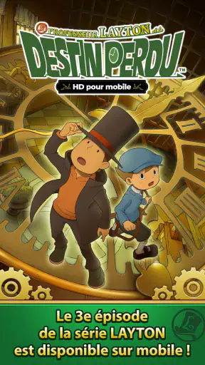 Layton : destin perdu HD screenshot