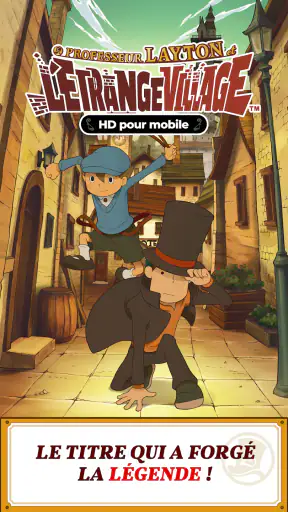 Layton : l'étrange village HD screenshot