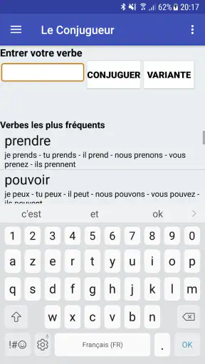 Le Conjugueur screenshot