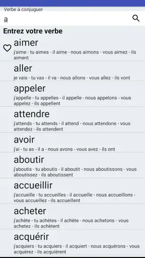 Le Conjugueur Premium screenshot