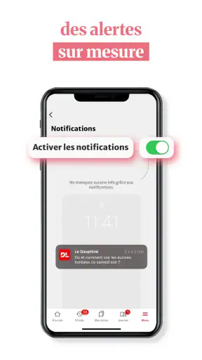 Le Dauphiné Libéré, actualités screenshot