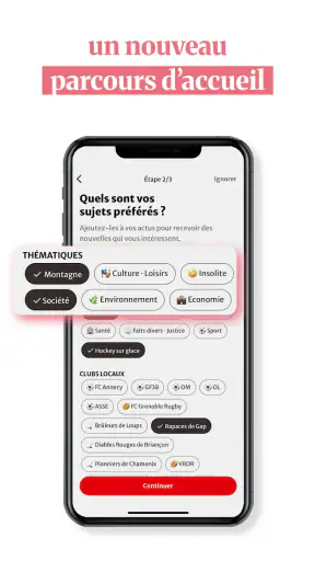 Le Dauphiné Libéré, actualités screenshot