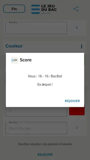 Le Jeu du Bac, comme avant ! screenshot
