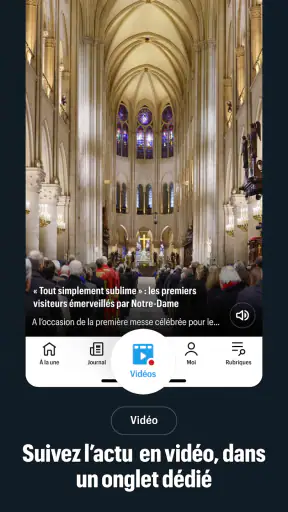 Le Parisien : l'info en direct screenshot