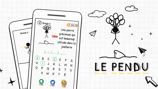 Le Pendu: Jeux a Deux screenshot