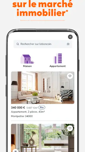 leboncoin, petites annonces screenshot