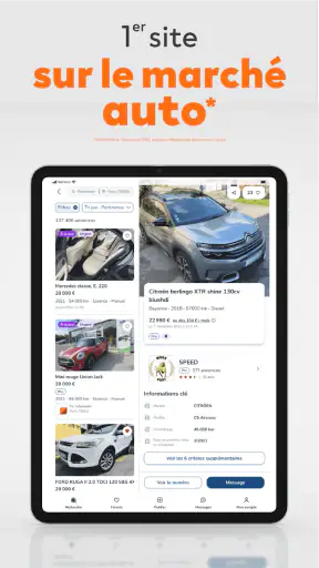 leboncoin, petites annonces screenshot