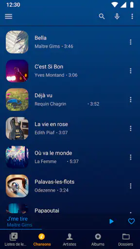 Lecteur de musique Mp3 Player screenshot