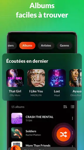 Lecteur de musique,lecteur MP3 screenshot