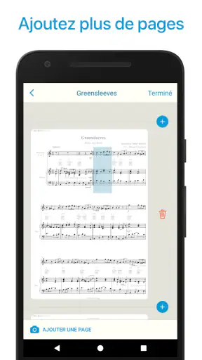 Lecteur de partitions musique screenshot