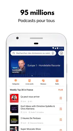 Lecteur de podcast - Castbox screenshot