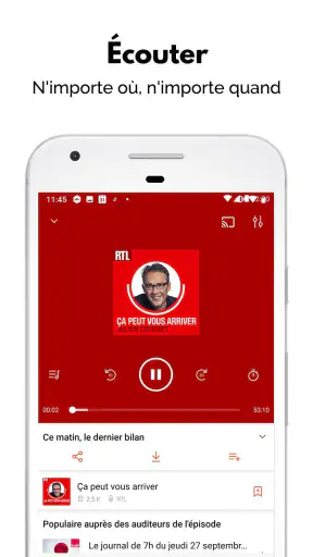 Lecteur de podcast - Castbox screenshot
