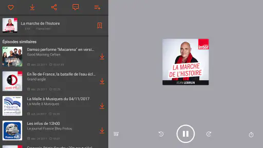 Lecteur de podcast - Castbox screenshot